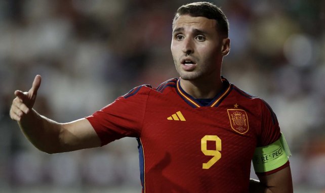 Abel Ruiz avec l'Espagne