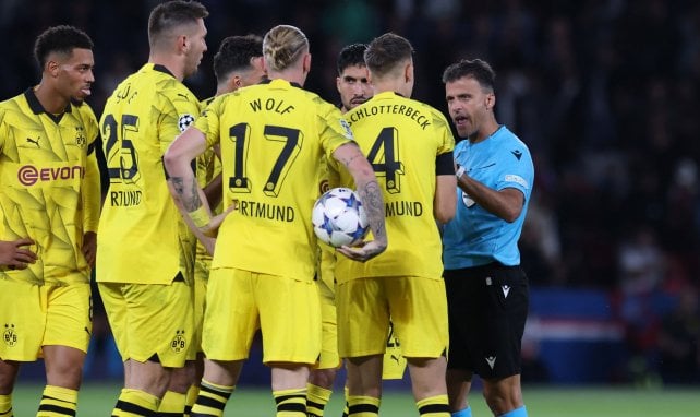 Ligue des Champions : le Borussia Dortmund crie au scandale face au PSG