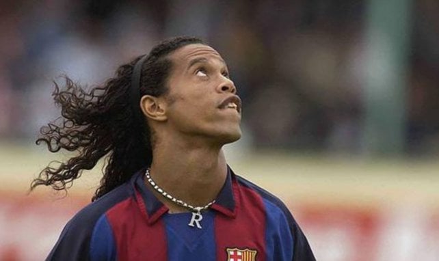 Ronaldinho avec le FC Barcelone