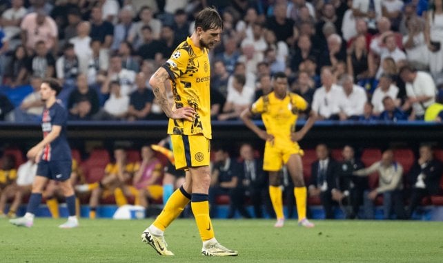 Francesco Acerbi lors de la finale de Ligue des Champions contre le PSG