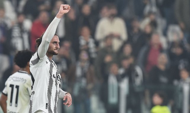 Adrien Rabiot célèbre sous les couleurs de la Juventus