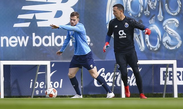Agustín Marchesín à l'entraînement avec Porto