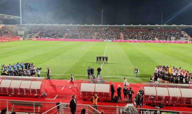 Le stade de l'AC Ajaccio