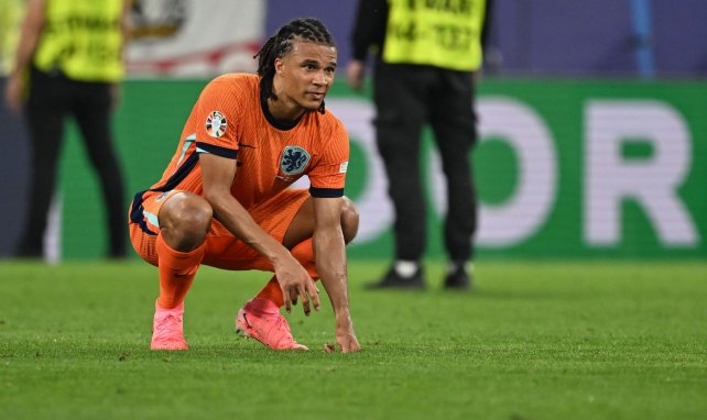 Nathan Aké avec les Pays-Bas