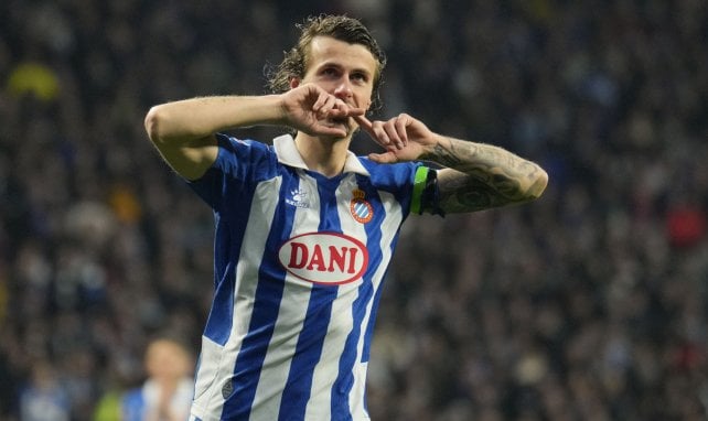 Alex Král, avec l'Espanyol