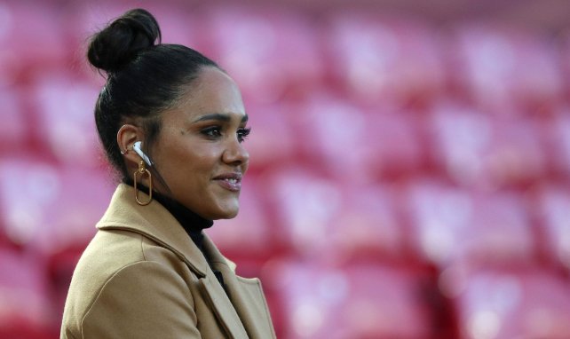 Alex Scott avant une rencontre de Ligue des Champions