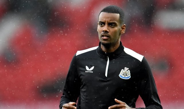 Alexander Isak avec Newcastle