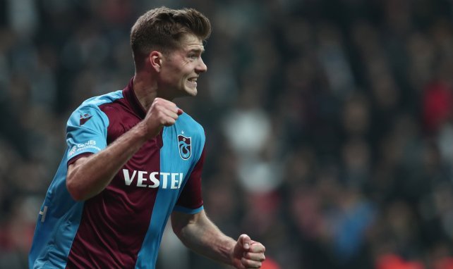 Alexander Sørloth marque un but avec Trabzonspor