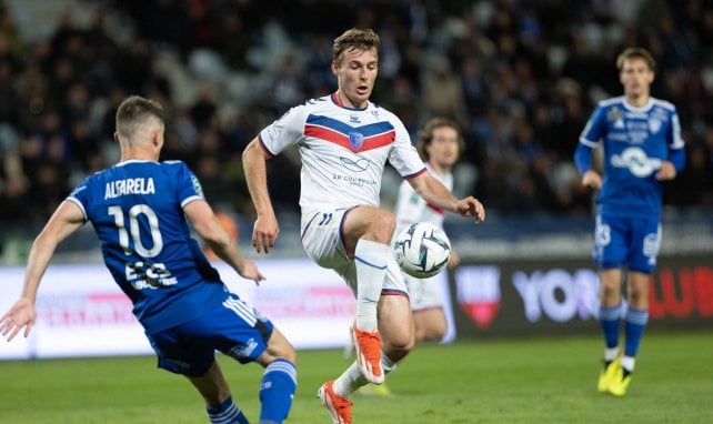 Alexandre Phliponeau en action avec Concarneau