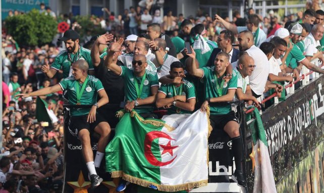 Les Verts de l'Algérie célèbrent leur titre en Coupe d'Afrique des Nations