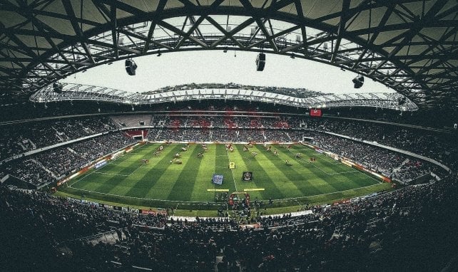 Le stade de l'OGC Nice, l'Allianz Riviera