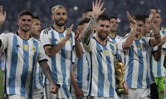 Messi avec l'Argentine 
