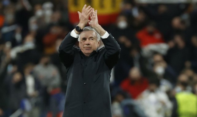 Carlo Ancelotti célèbre la qualification face au PSG