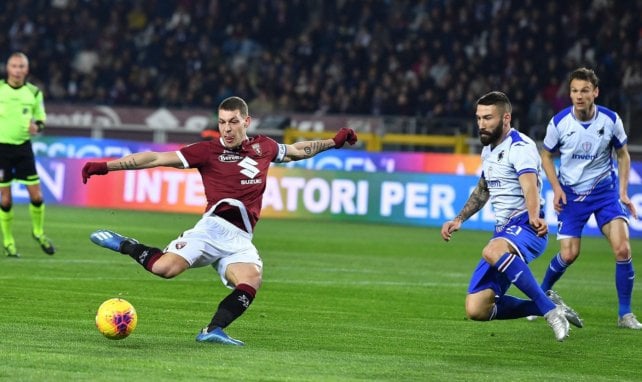 Andrea Belotti en action