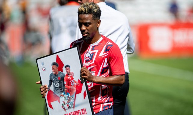 Angel Gomes, sous le maillot de Lille.