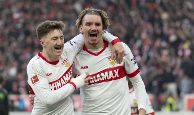 Angelo Stiller et Nick Woltemade