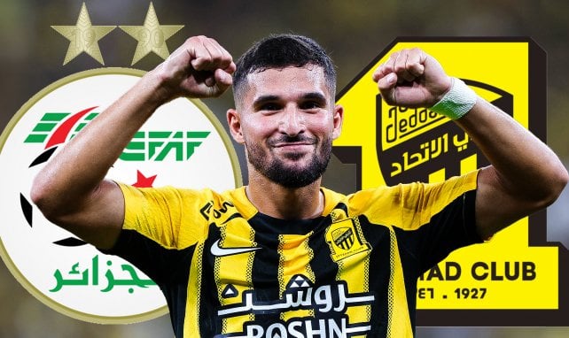 Houssem Aouar avec Al Ittihad