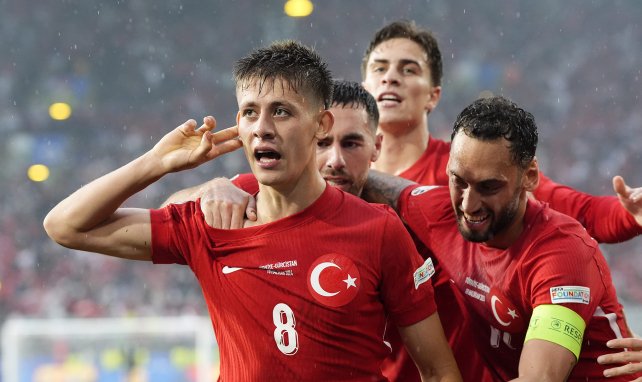 Arda Güler avec la Turquie à l'Euro 