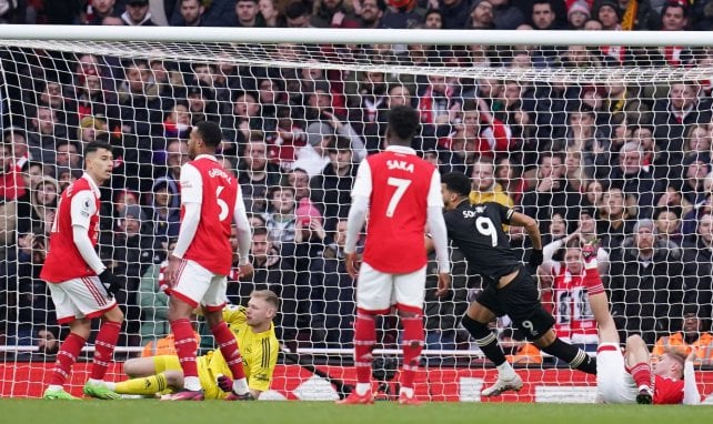 Solanke buteur avec Bournemouth à Arsenal