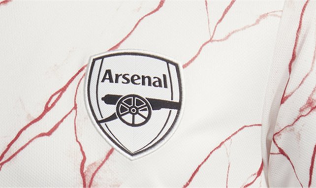 Le nouveau maillot d'Arsenal