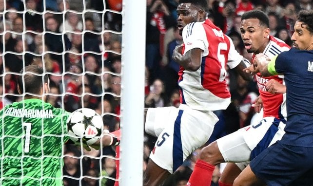 Arsenal face au PSG