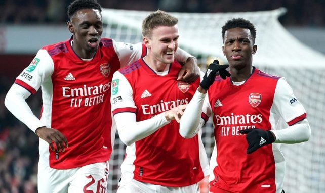 League Cup : Arsenal élimine Sunderland sans trembler grâce à Nketiah et Pépé et file en demies