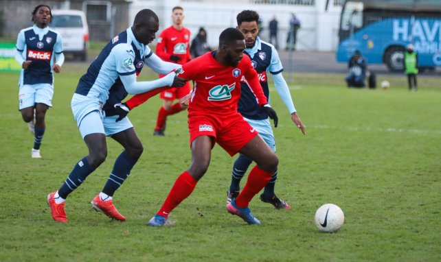 Arsene Nsiete face au Havre en Coupe de France
