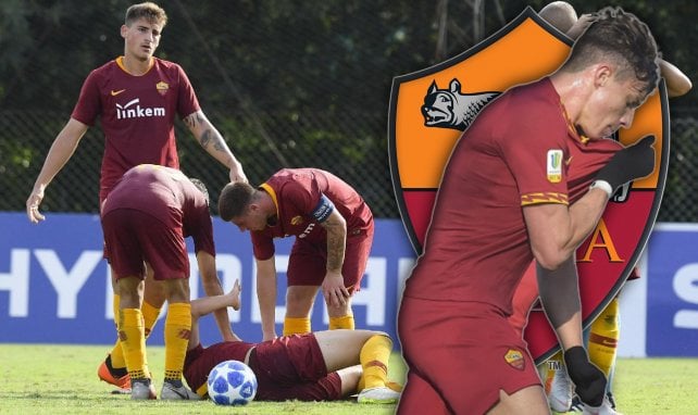 Riccardo Calafiori la pépite de l'AS Roma s'est bien remis de sa grave blessure