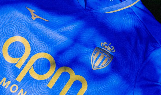 Maillot away Monaco Mizuno 2025-26