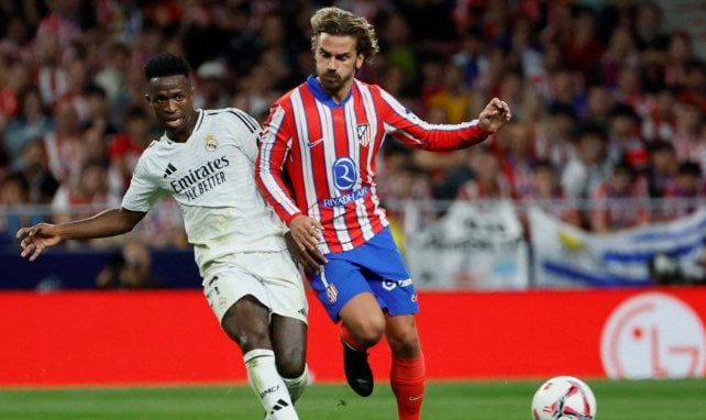 Antoine Griezmann et Vinicius Junior Atlético Real Madrid