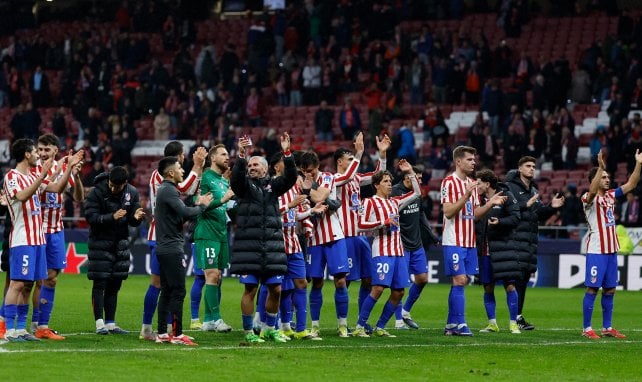 Le vestiaire de l’Atlético de Madrid est dévasté
