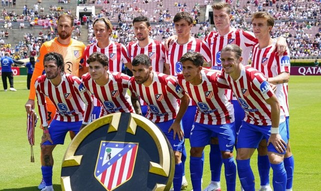 L'Atlético de Madrid lors du Mondial des Clubs