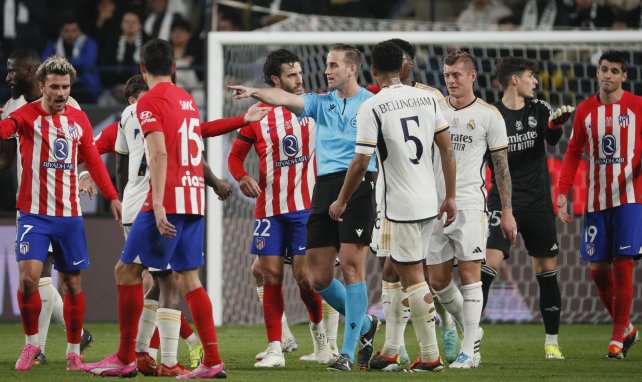 Les joueurs du Real Madrid et de l'Atlético en demies de Supercoupe d'Espagne