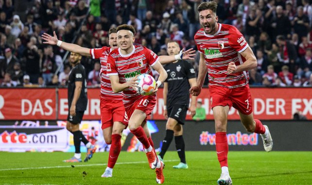 Beljo a marqué pour Augsbourg