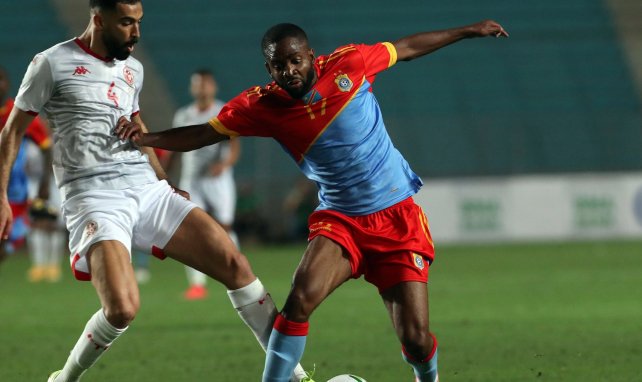 Cedric Bakambu sous le maillot du Congo 