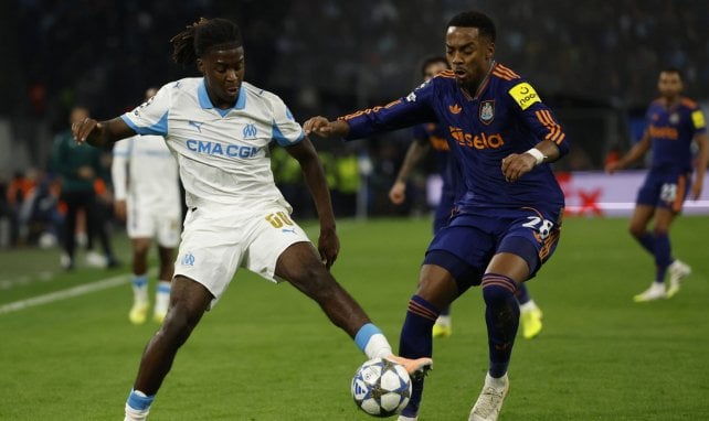 OM - Newcastle : Darryl Bakola, le minot a répondu présent