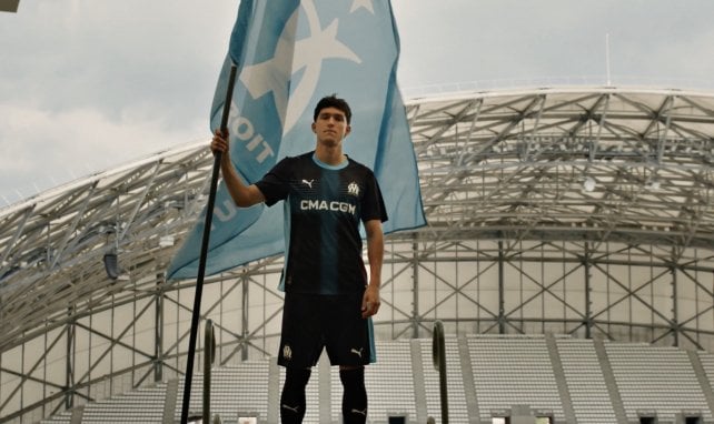 maillot extérieur Marseille 2025/2026 Balerdi