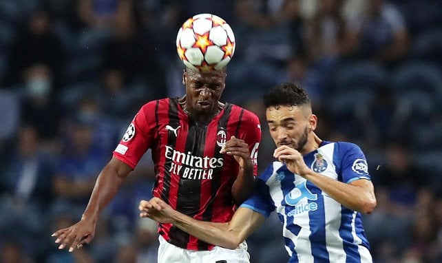 Fodé Ballo-Touré face au FC Porto en Ligue des Champions