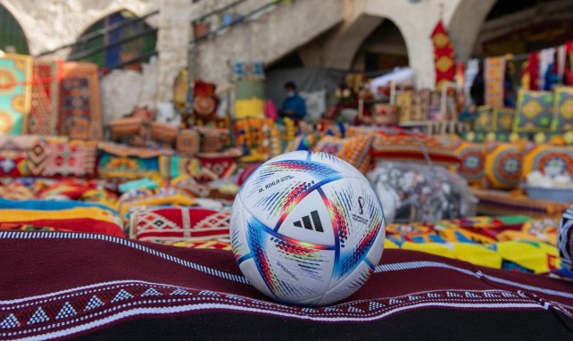 Ballon de la Coupe du monde au Qatar.