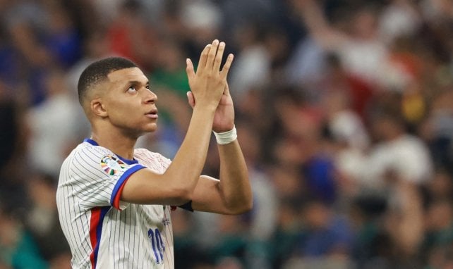 Kylian Mbappé, après le match contre l'Espagne