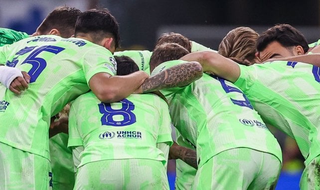Le Barça regroupé