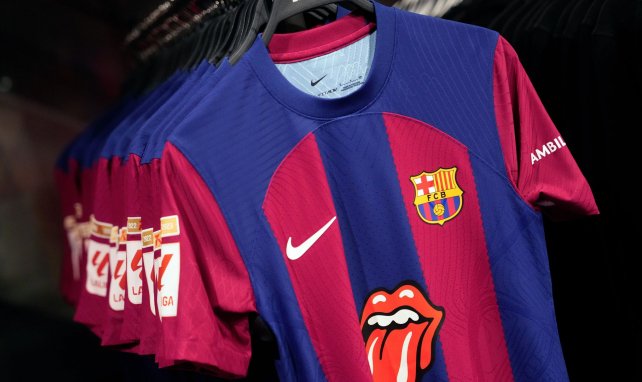 Le maillot officiel du Barça Nike en boutique
