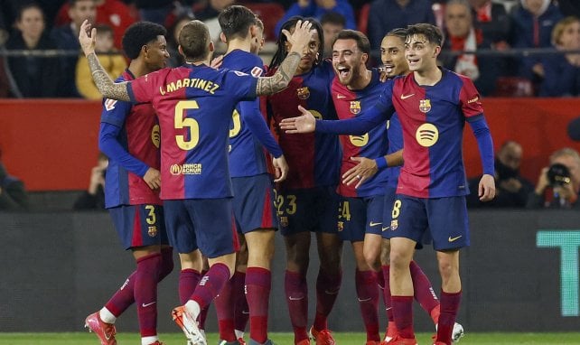 Le Barça tout en joie