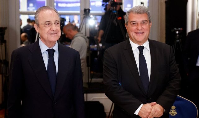 Florentino Pérez et Joan Laporta