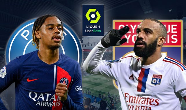 Barcola vs Lacazette