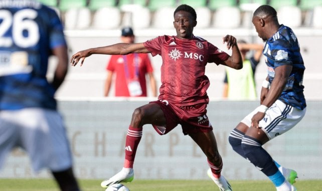 Yacouba Barry avec Annecy