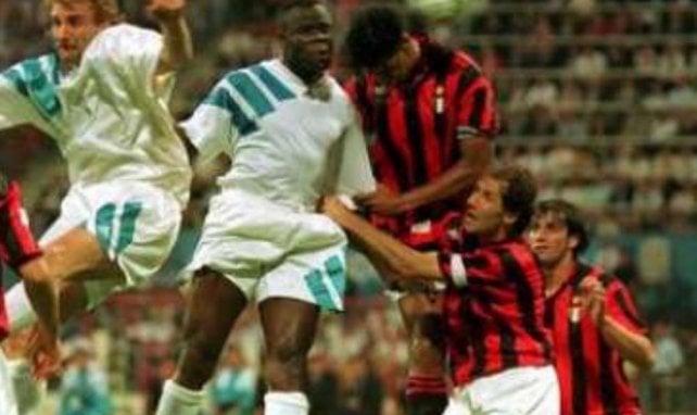 Basile Boli, héros de la finale de la Ligue des champions 1993