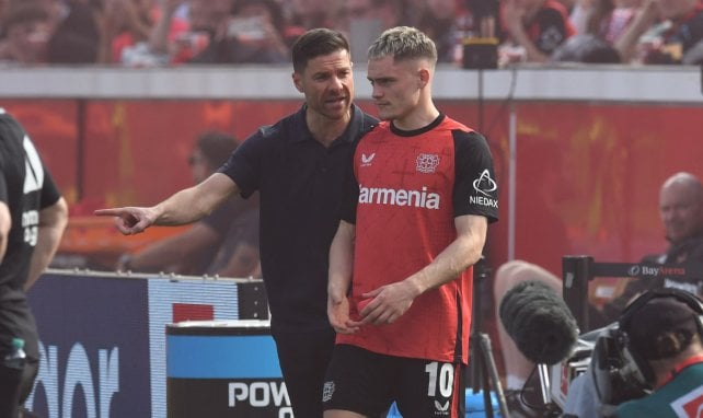Xabi Alonso et Florian Wirtz au Bayer Leverkusen