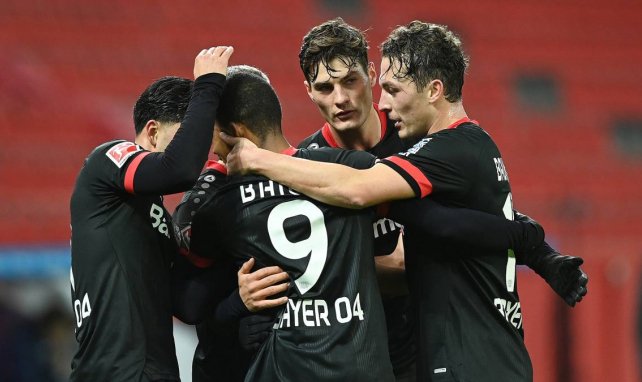 Leverkusen célèbre un but