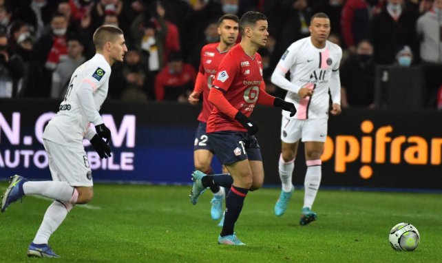 Ben Arfa face au PSG avec Lille en Ligue 1